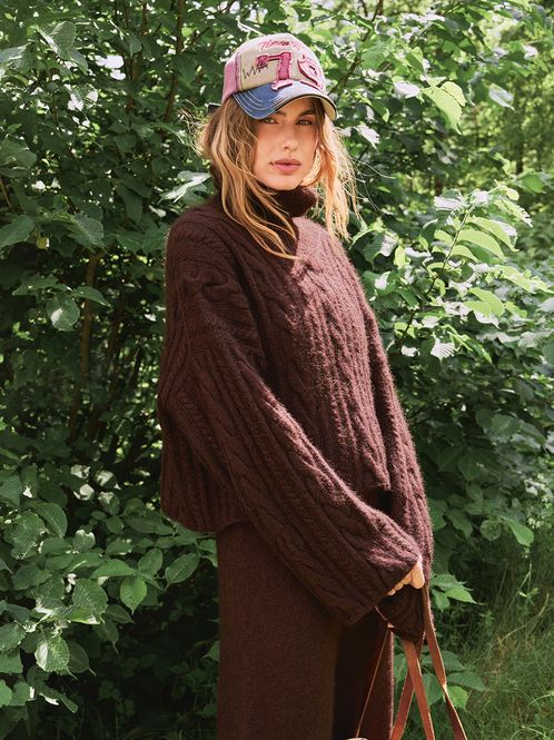 Hovedbilde Brady Sweater - Ensfarget m/ ...