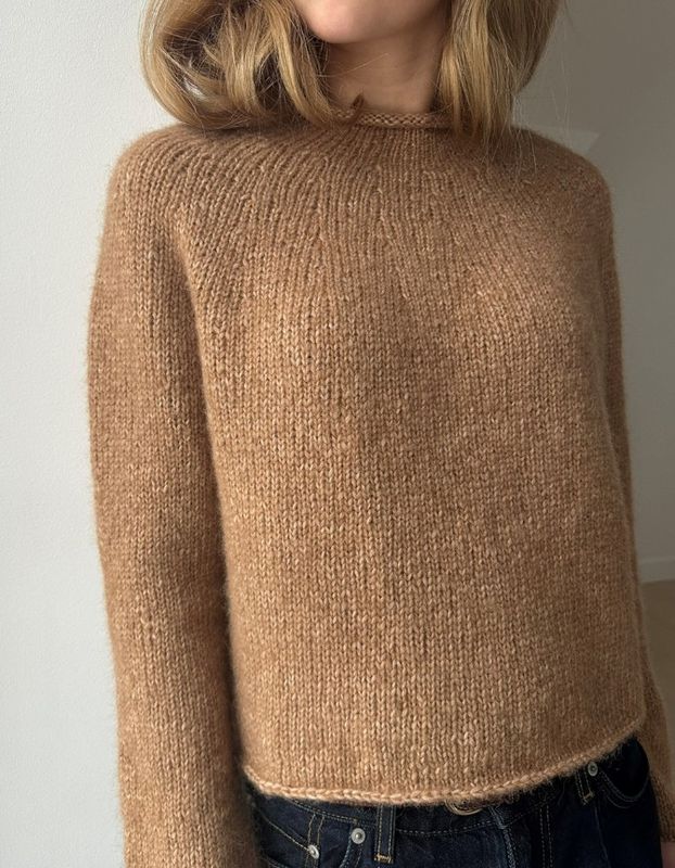 Plain Yoke Pullover (oppskrift)
