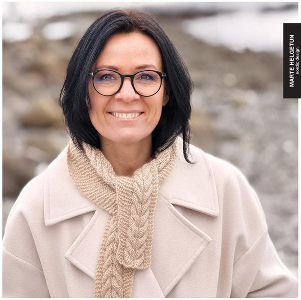 Hovedbilde Fletteskjerf i REN Cashmere