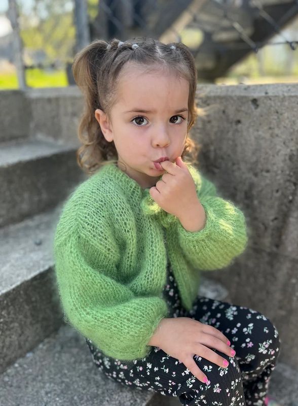 Ballerina cardigan mini
