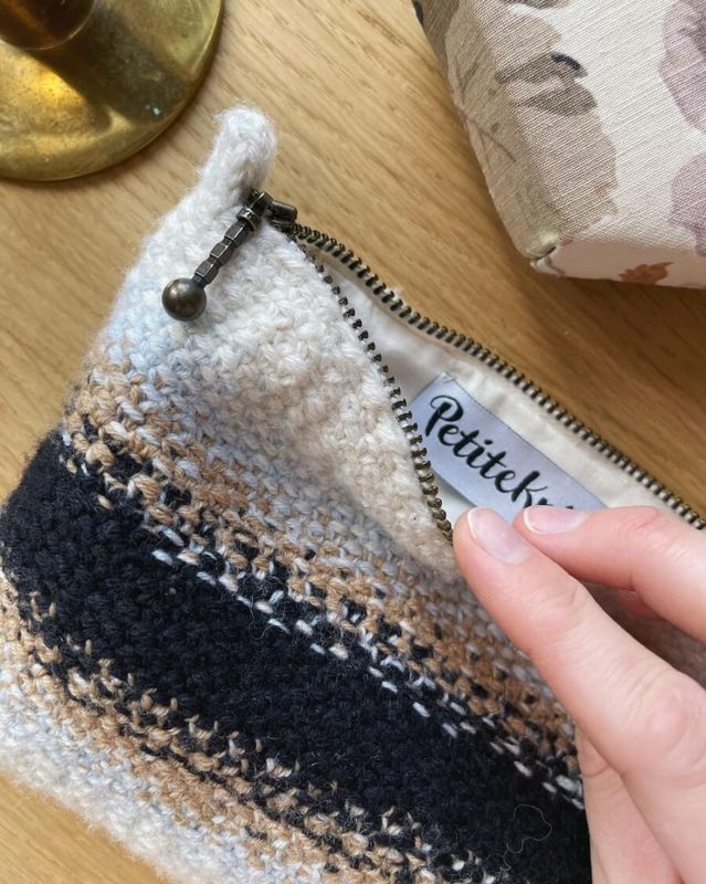 Fôr til liten purse.  Honey Purse, Marie Purse, Technicolor Purs