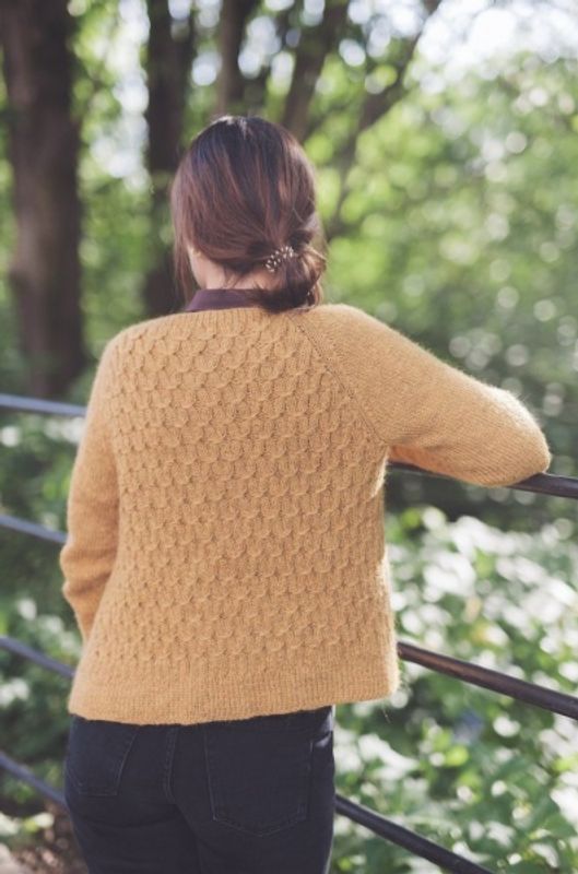 Klassisk Smock -Cardigan