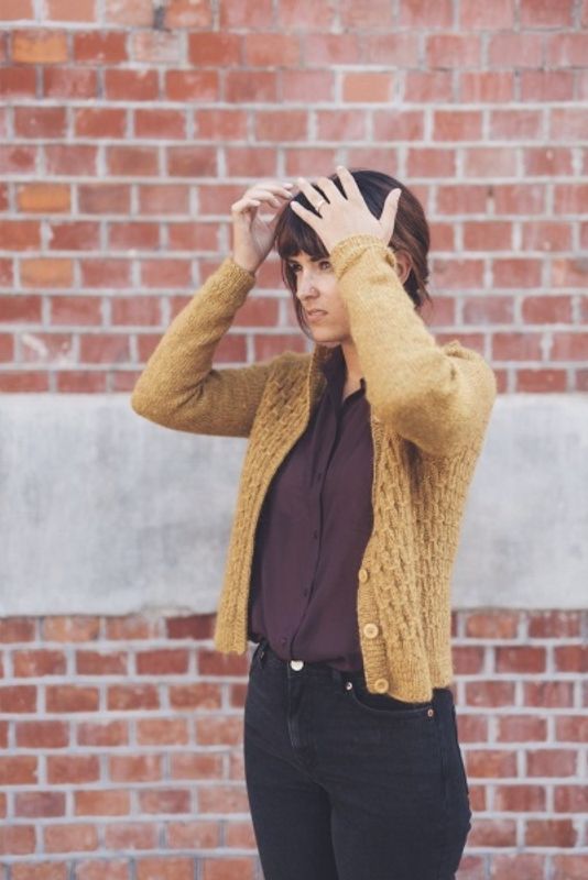 Klassisk Smock -Cardigan