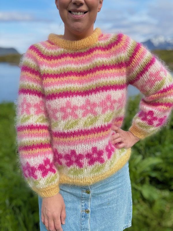 Våryrgenser - rosa/gul