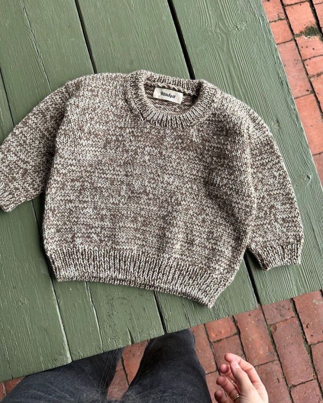 Melange Sweater Baby (papir)