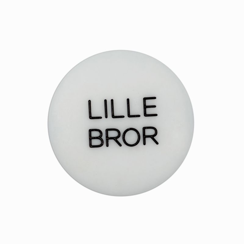 Lysblå Lillebror 18mm