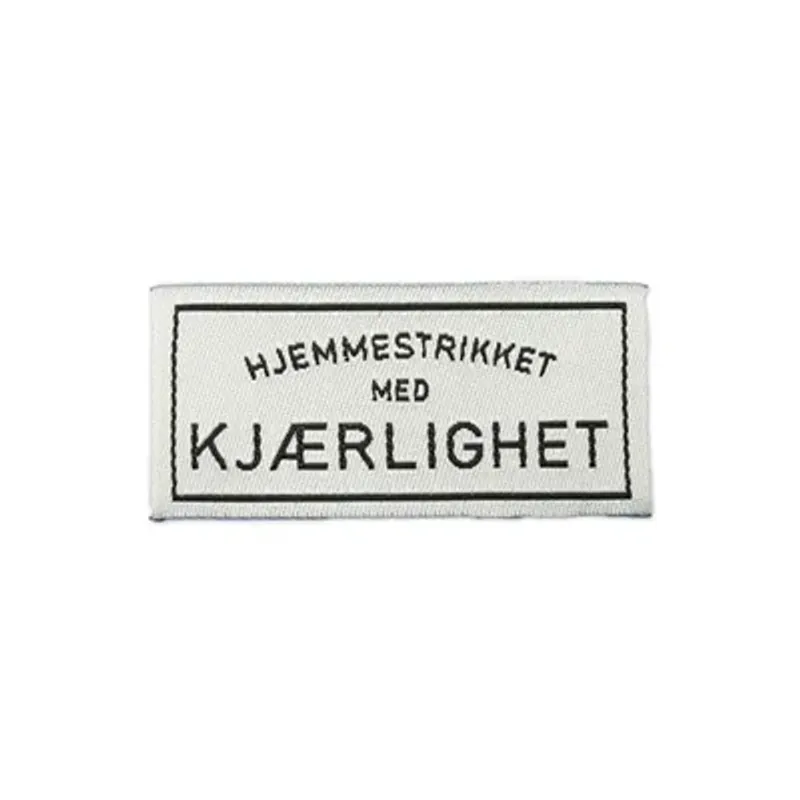 Symerke Hjemmestrikket med kjærlighet