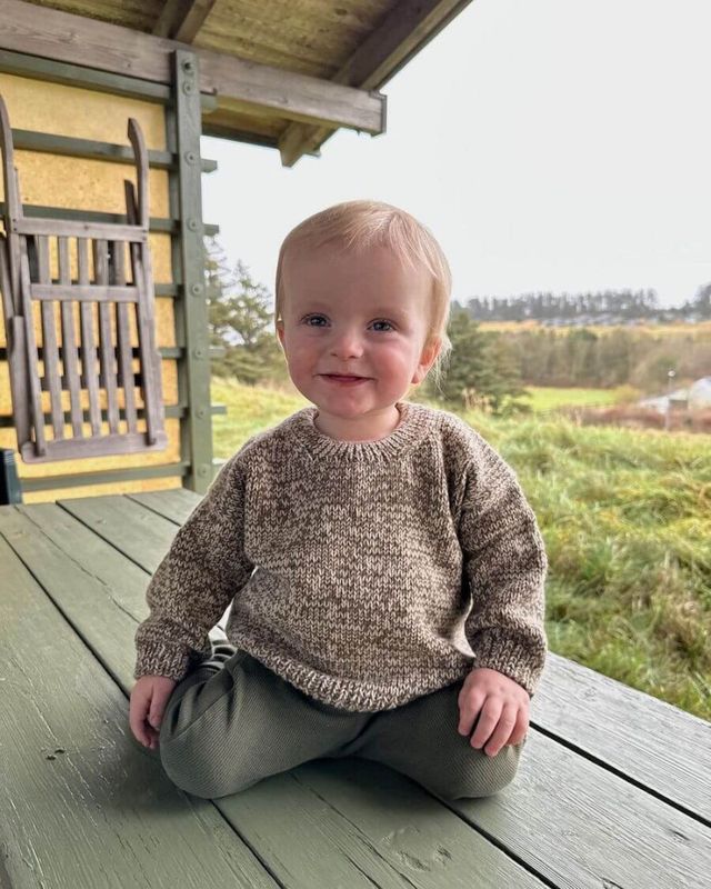 Melange Sweater Baby (papir)