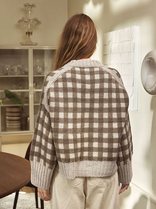 Hovedbilde Gingham Sweater