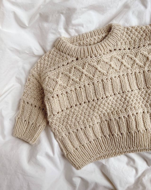 Ingrid Sweater Baby (papir)