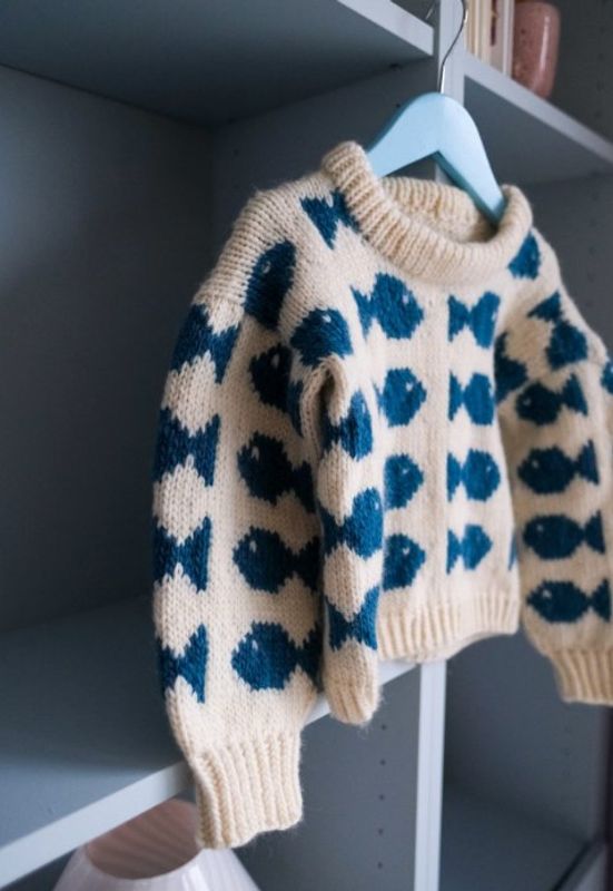 Fishy sweater barn