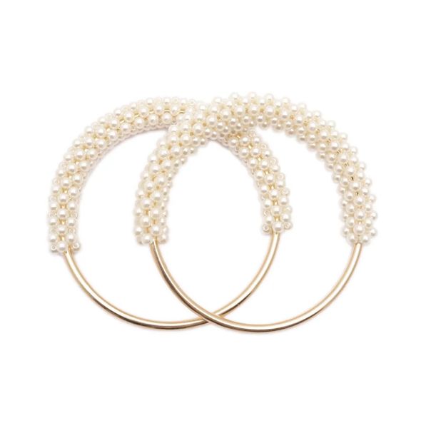 Hovedbilde Veskehåndtak Perler Krem 