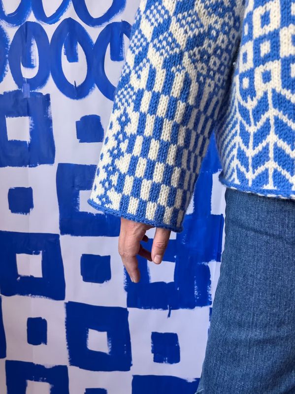 440-4 Nordic Mix Sweater