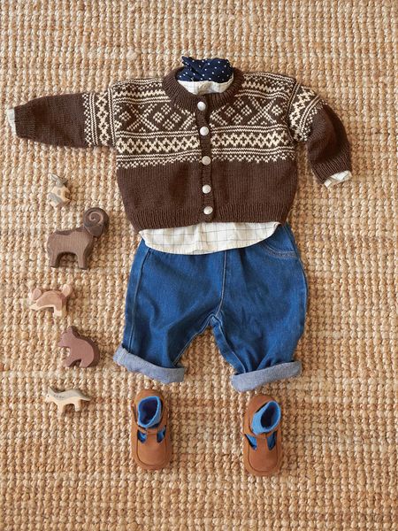 Hovedbilde Setesdal kofte baby