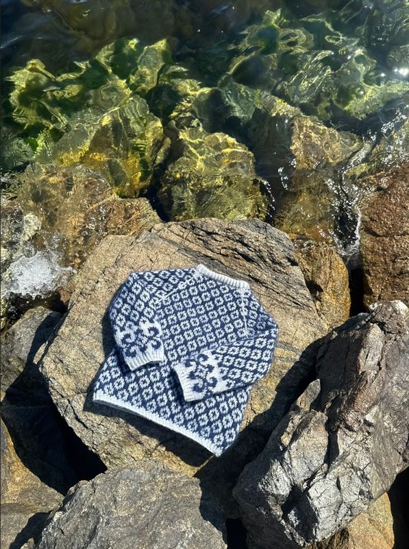 Mini Fryd - Marine/lys blå