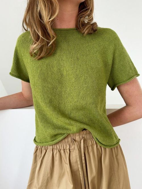 Hovedbilde Plain Yoke Tee 28 