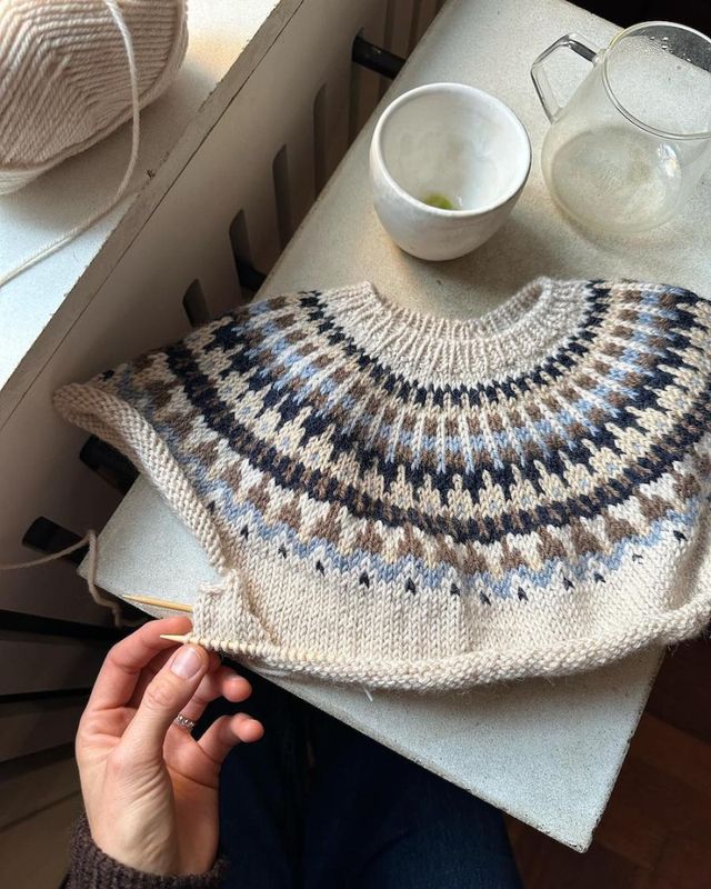 Celeste Sweater Junior (oppskrift)