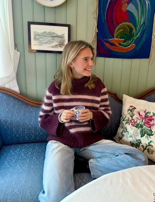 Hovedbilde  Inga Sweater - Vinrød