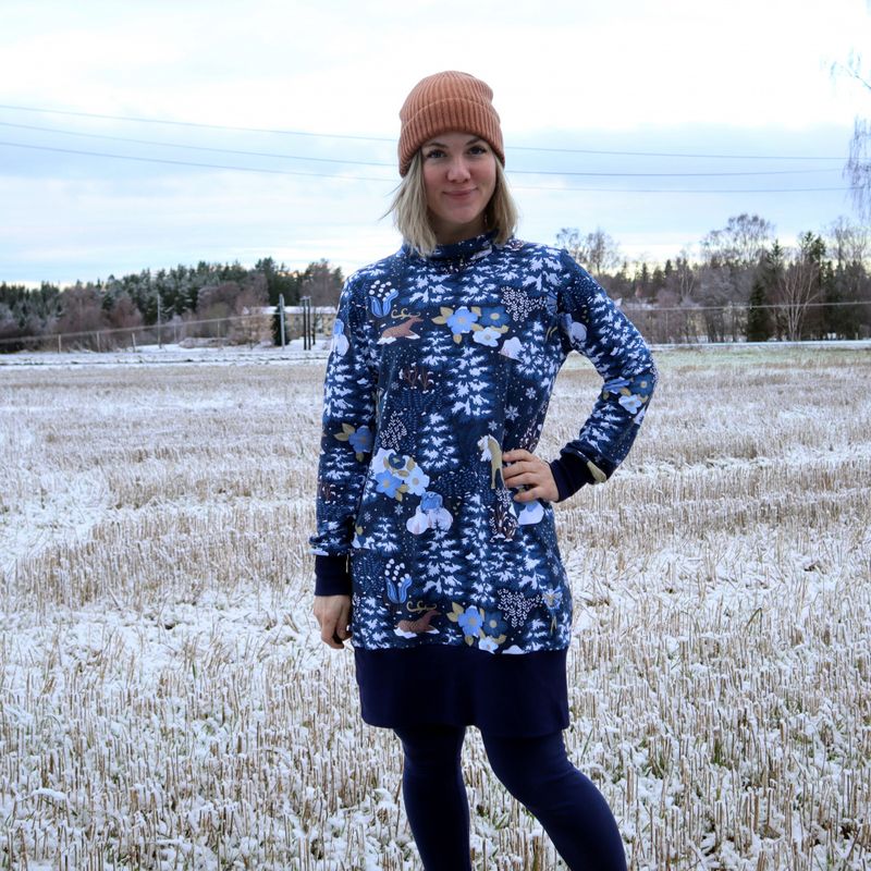 Hilda Hoodie, lang & kort genser (XS-4XL)