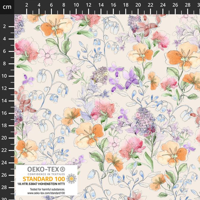 Hovedbilde AVALANA Jersey Blomster ...