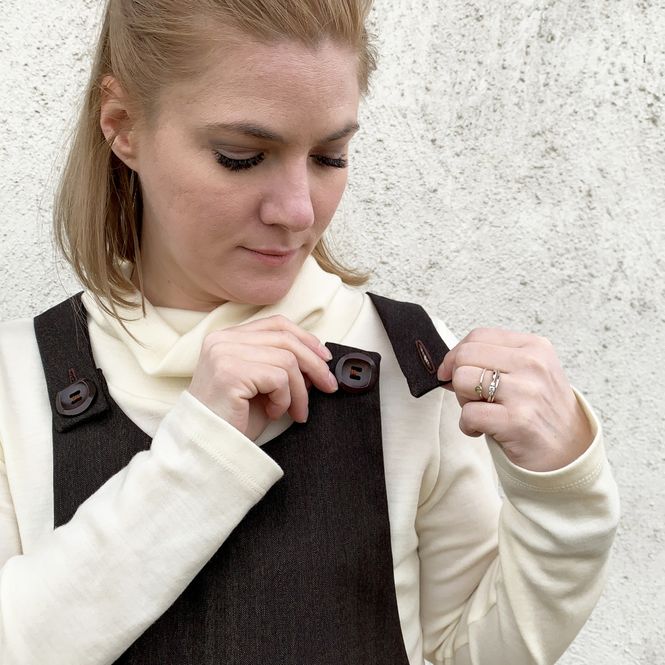 Hovedbilde Sølvi Spencerkjole (XS-4XL)