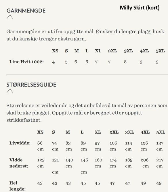 Hovedbilde Milly Skirt (kort)