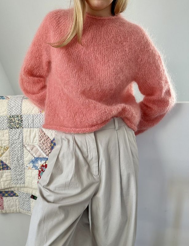 Plain Yoke Sweater (oppskrift)