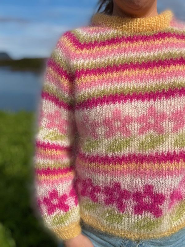 Våryrgenser - rosa/gul