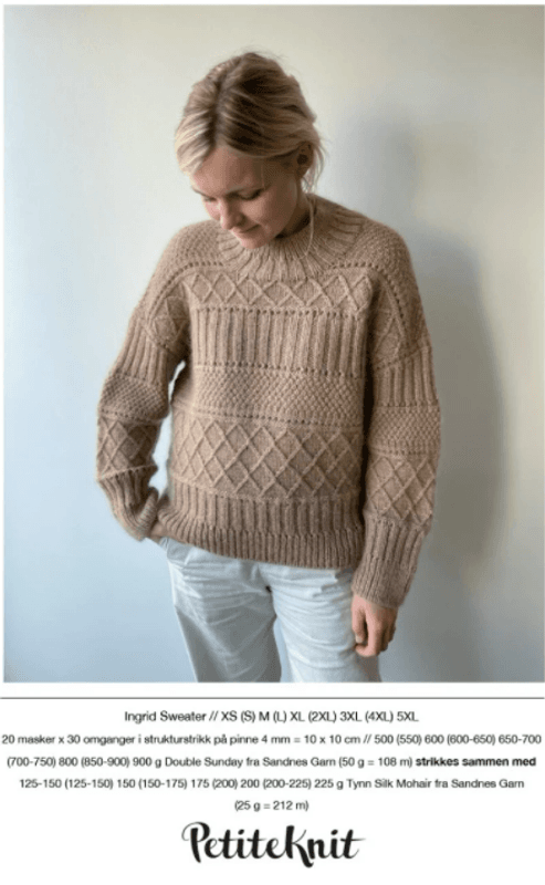 Ingrid Sweater (papirformat)