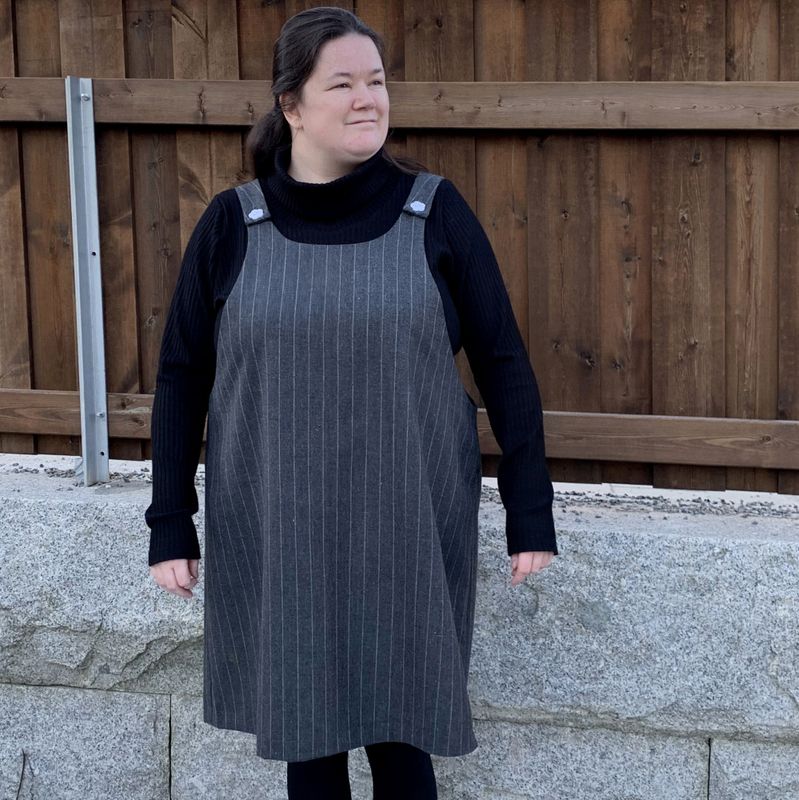 Sølvi Spencerkjole (XS-4XL)