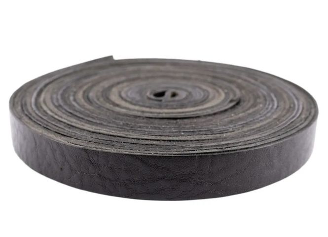Hovedbilde Skinnreim Sort 2 cm 
