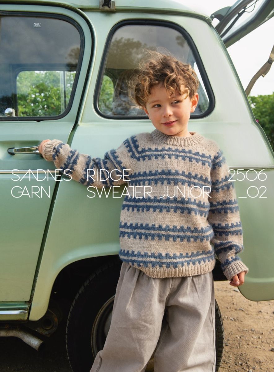 2506 Nr. 2 - Ridge Sweater Junior (Norsk)