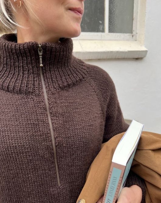 Hovedbilde Zipper Sweater Light (papir)